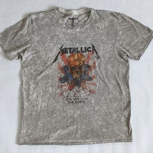 Metallica Official Soon You'll Please Their Appetite grey skull shirt